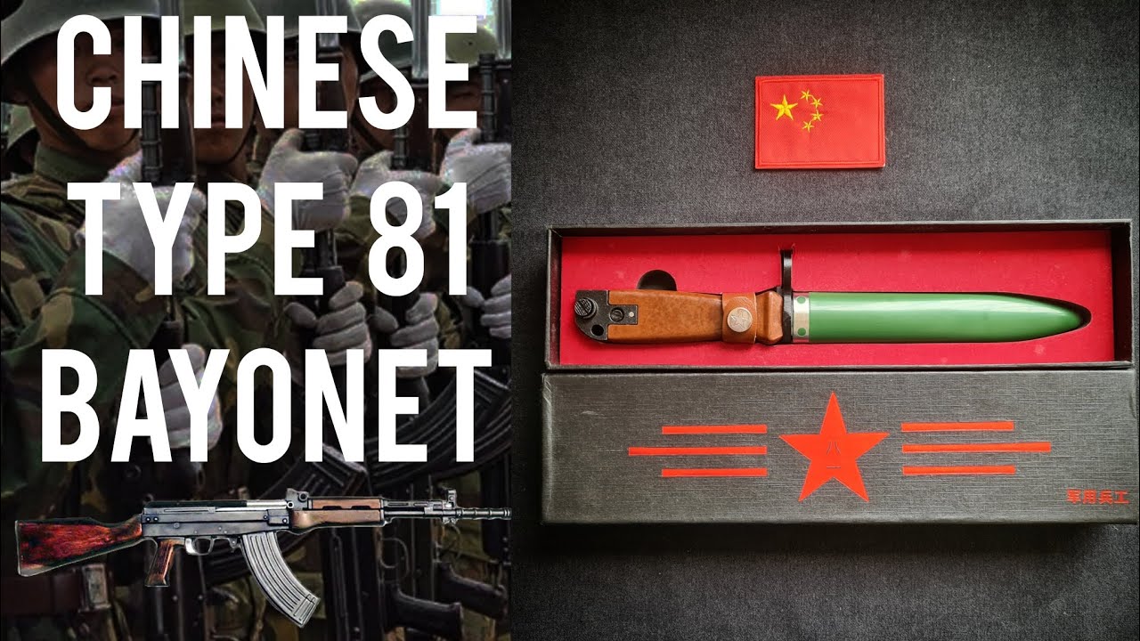 Apparently China can make a really good bayonet