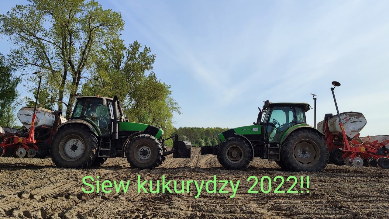 🇵🇱🔥Siew kukurydzy 2022!!🔥2x KUHN MAXIMA 3 TS , 2 x DEUTZ-FAHR ⚡⚡