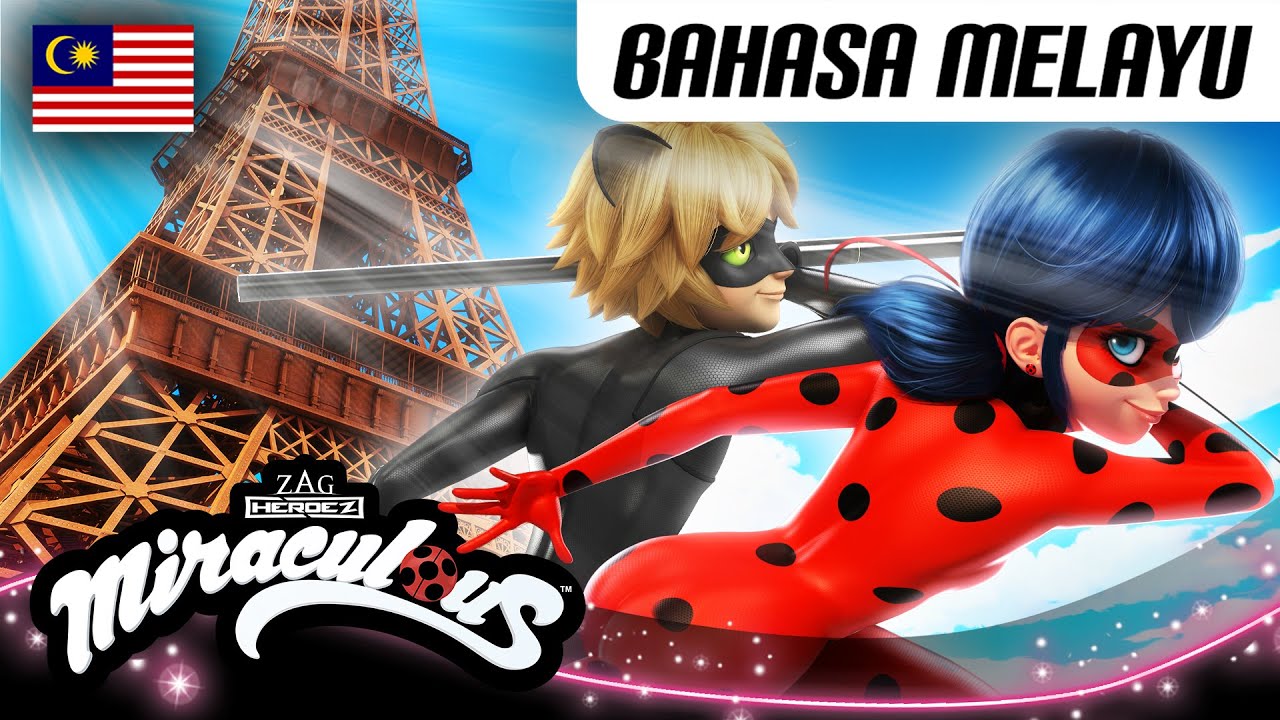 1 JAM MIRACULOUS | Bahasa Melayu 🇲🇾 | 😍 LADYBUG & CAT NOIR 🐞 | Kompilasi - 60 MINIT - MUSIM 1