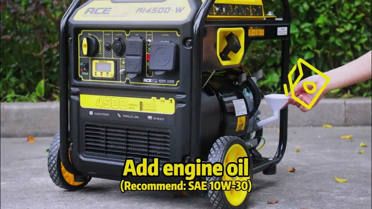 4500 Watt Gas Powered Generator