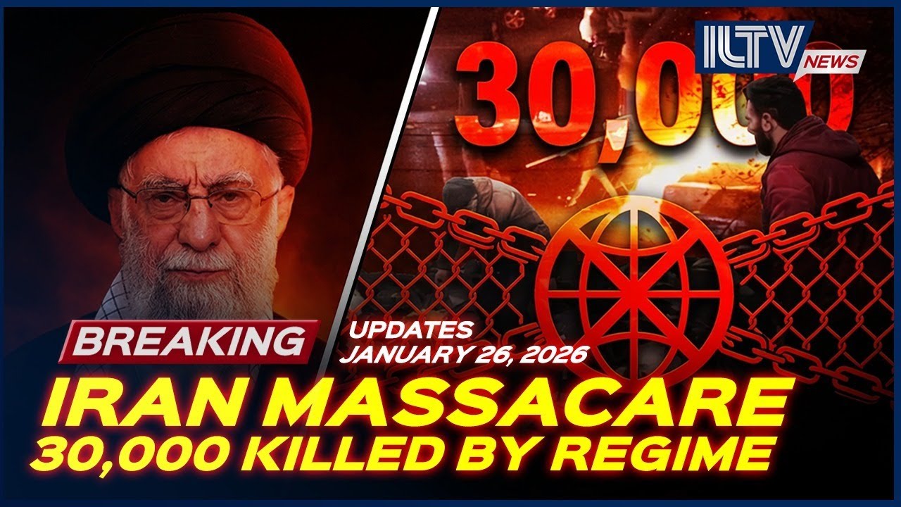 Israel Daily News - January 26, 2026 | More than 300,000 Iranians murdered - report