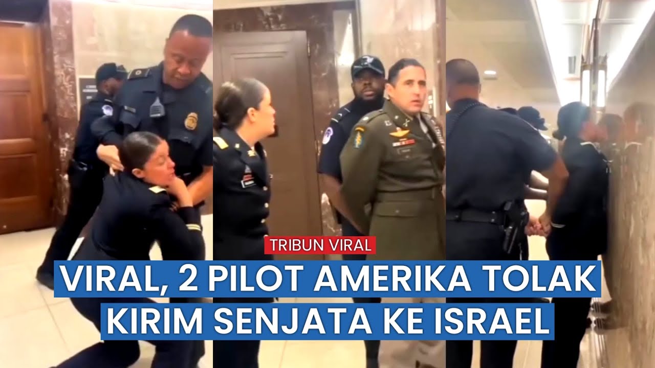 Geger Dunia! Dua Pilot AS Diborgol Usai Tolak Terbangkan Pesawat Penuh Senjata ke Israel