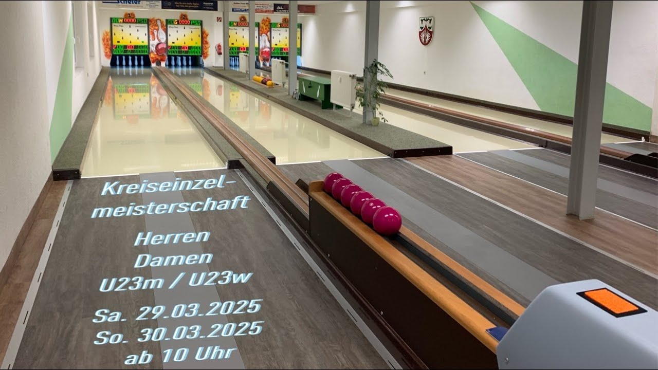 Kreiseinzelmeisterschaft Herren / Damen / U23m / U23w - 29.03 & 30.03.2025