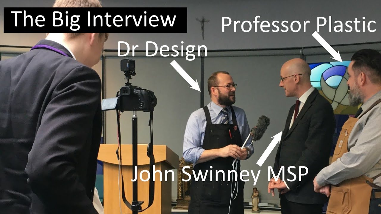 Nae Waste interview with senior politician, John Swinney MSP (Episode 11)