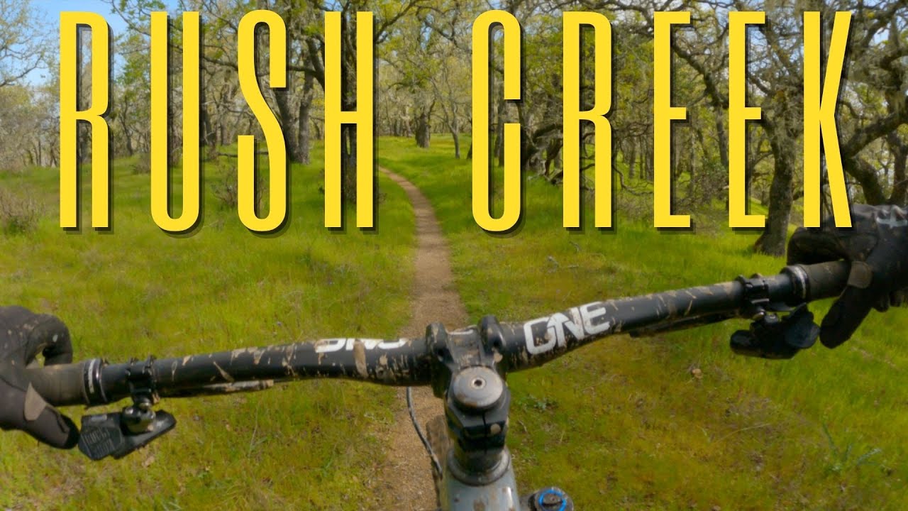 Marin mountain biking - Rush Creek in Novato, Ca
