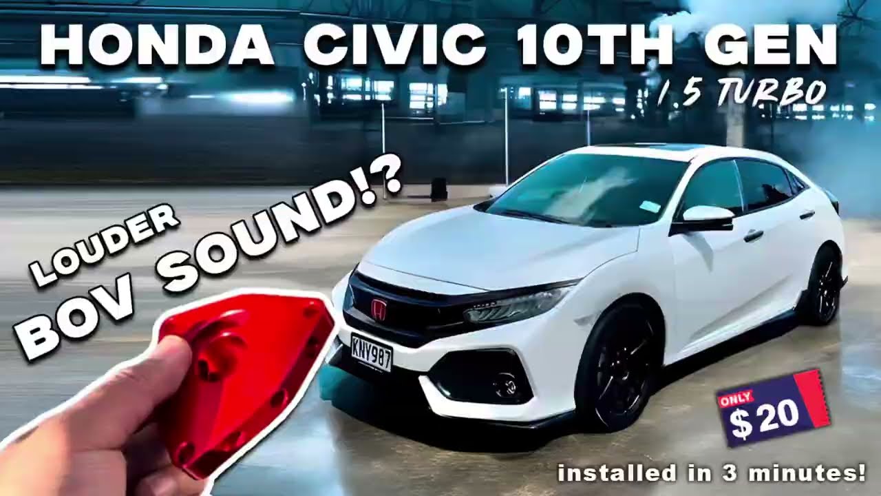 Civic 10th Gen BOV SPACER (Louder BOV sound)
