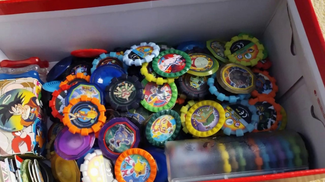 anime collections pokemon,digimon,tazos...promo video!!!