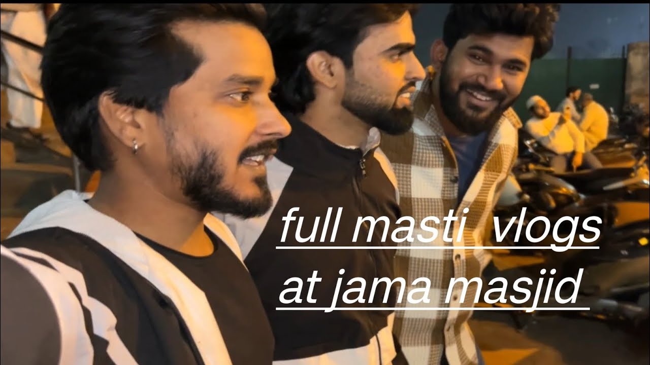@iamaftab Full masti vlogs with friends