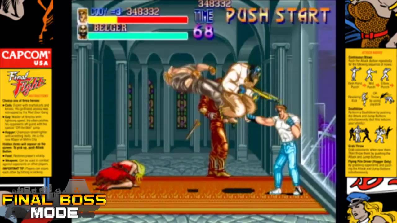 Final Fight Arcade - Final Boss