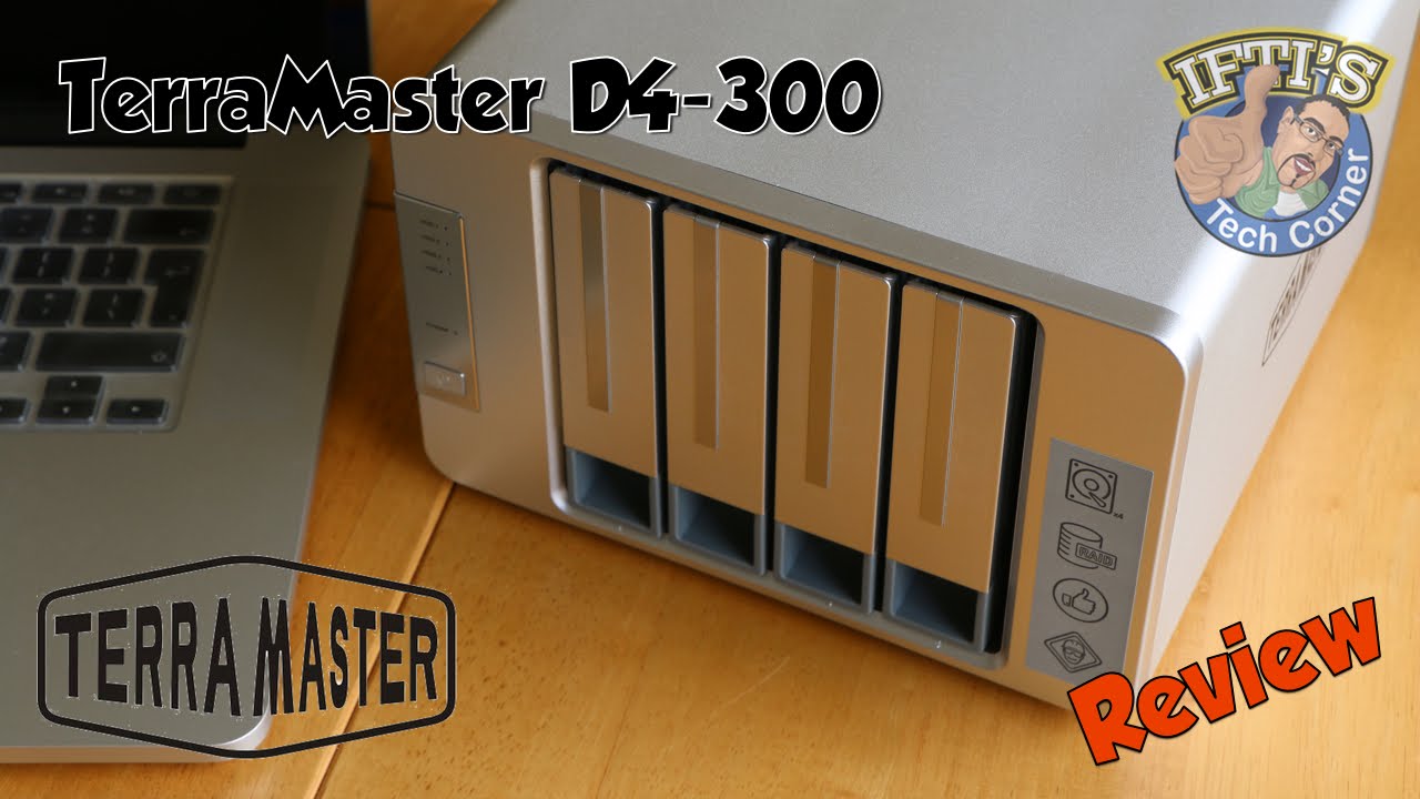 TerraMaster D4-300 (2016 model) - 4 Bay USB-C / USB3 RAID Enclosure : REVIEW