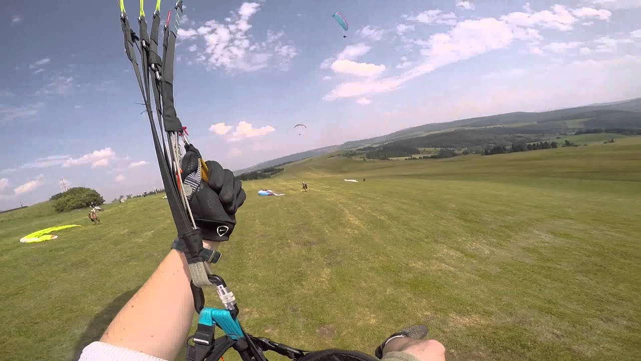 Paragliding Soaring an der Wasserkuppe