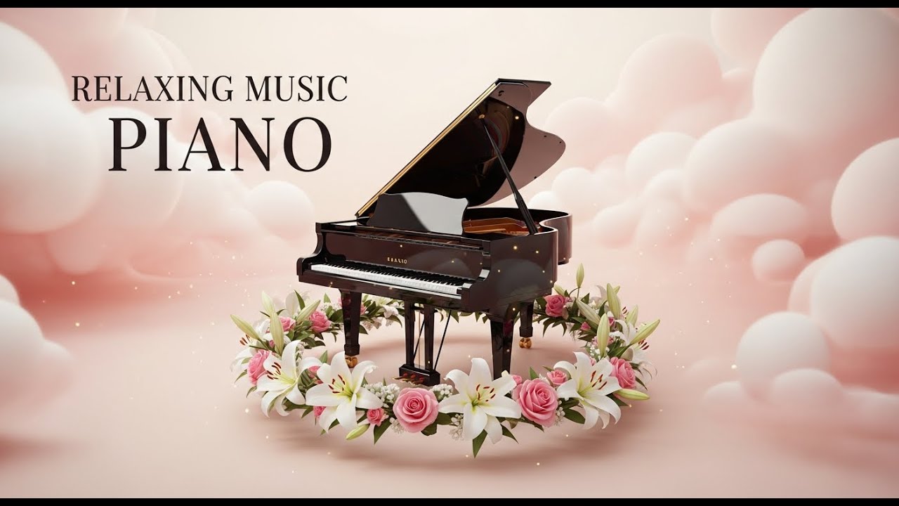 Piano Relax for Peaceful Nights 🌙 Gentle Piano Sounds for Deep Sleep and Relaxation