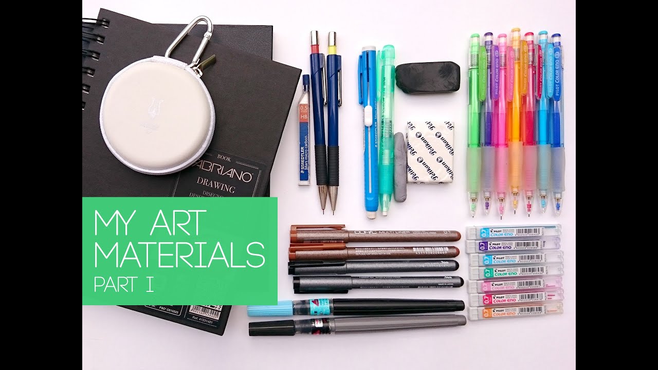★ MY ART MATERIALS ~ Part I