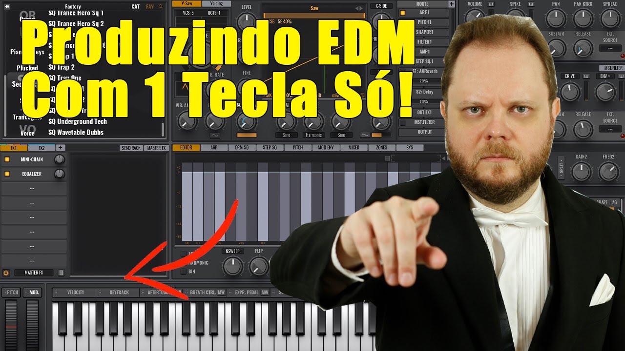 Produzindo EDM Com Uma Tecla Só