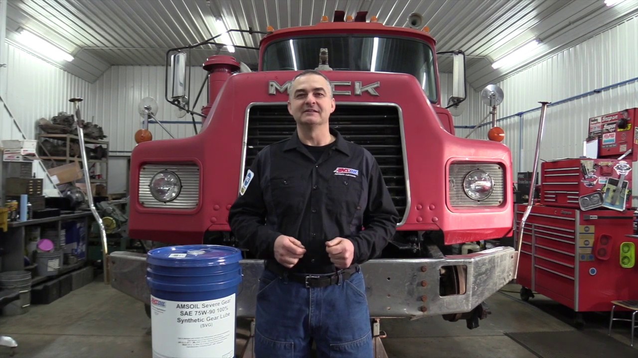 Замена трансмиссионной и дифференциальной жидкости MACK DM690