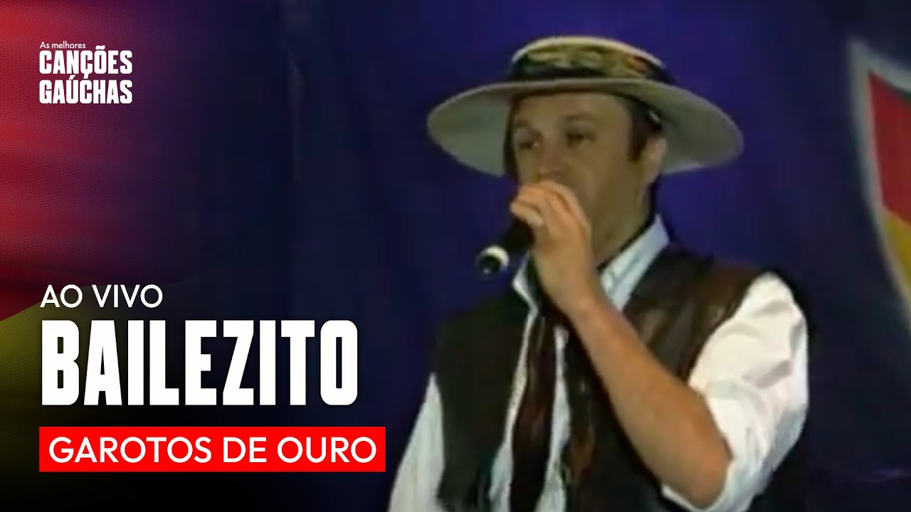 BAILEZITO - GAROTOS DE OURO (AO VIVO - VERS&Atilde;O REDUZIDA SHOW EM VACARIA)