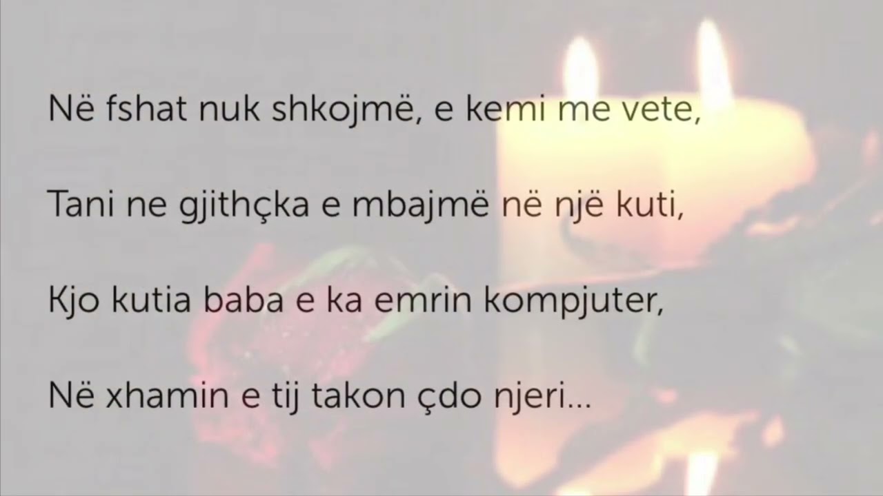 “Baba, ne ikëm” poezi nga Petrit Ruka, interpreton Vladimir Muzha