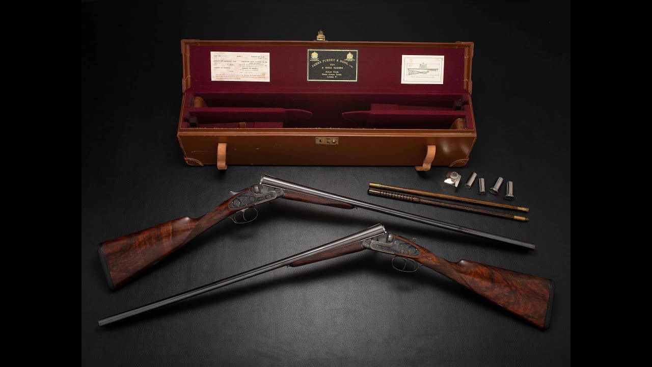 A Pair of Consecutively Numbered James Purdey & Sons 20 Bore SxS Hammerless Shotguns