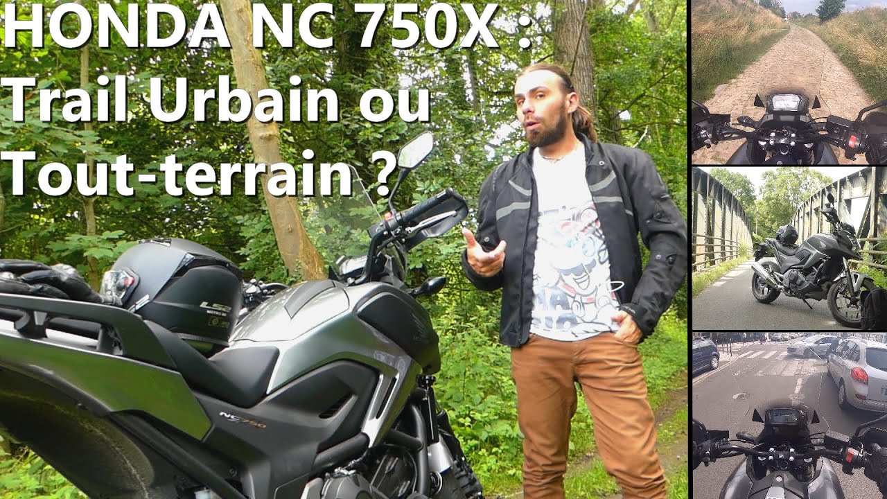 HONDA NC750X : Trail Urbain ou Tout-terrain ? (On s'enjaille sur des chemins dans le Cambrésis)
