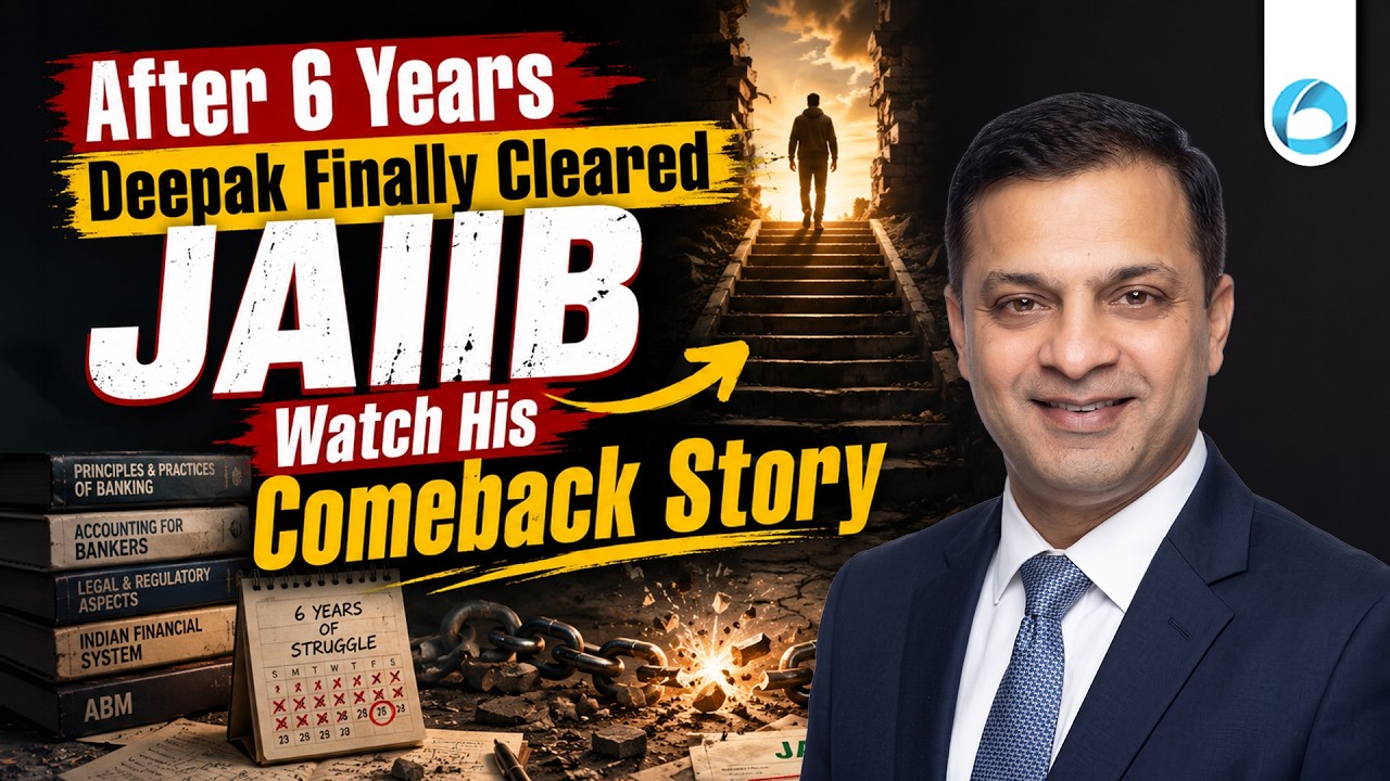 How Deepak Cleared After 6 Years of Struggle | JAIIB Success Story | Oliveboard JAIIB CAIIB