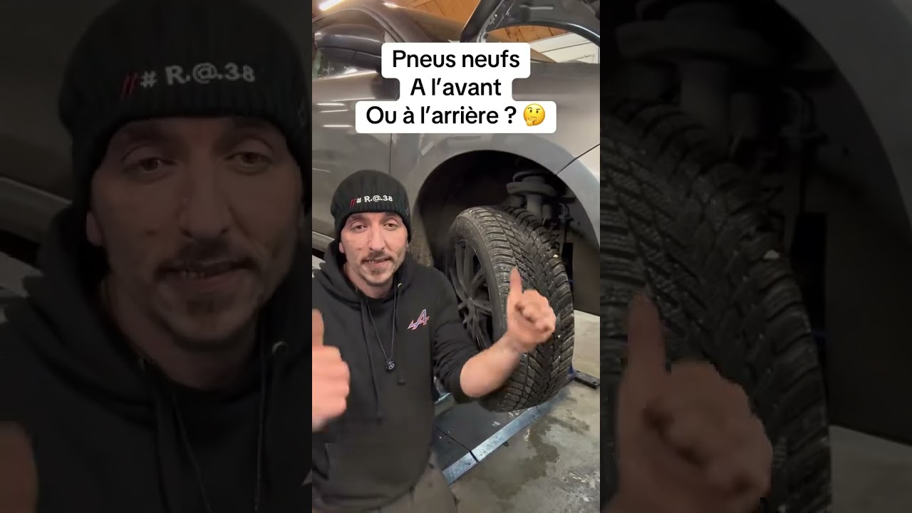 Ou doit-on monter les pneus neufs ? #automobile #pneus #ra38 #conseilsauto #labise
