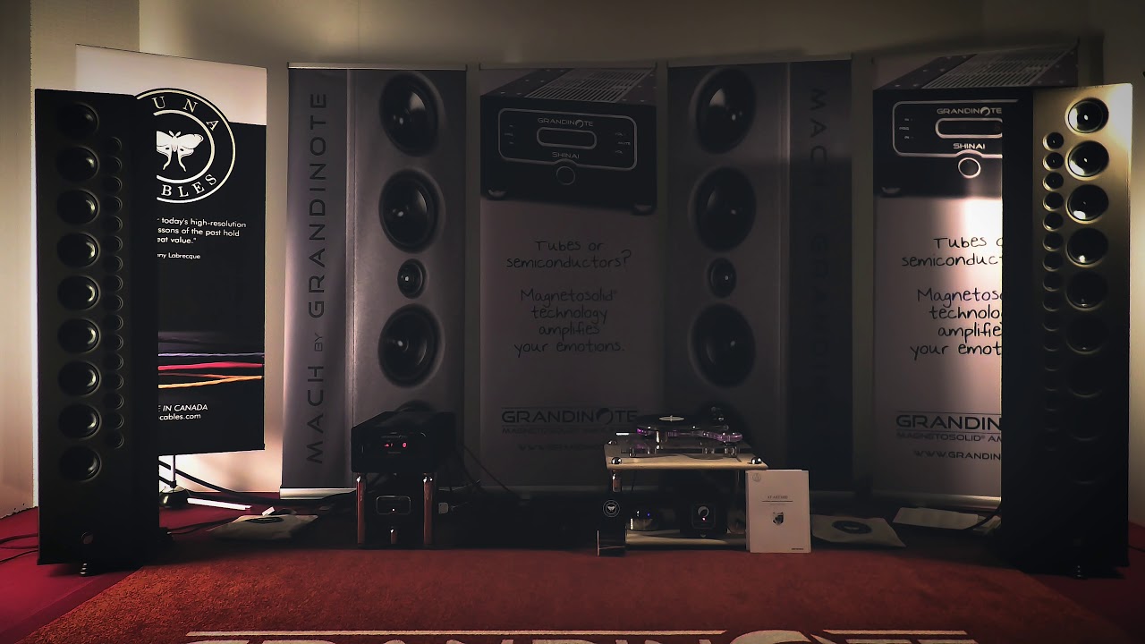 High End 2018 Munich: Grandinote - A binaural experience! The 3D sound.