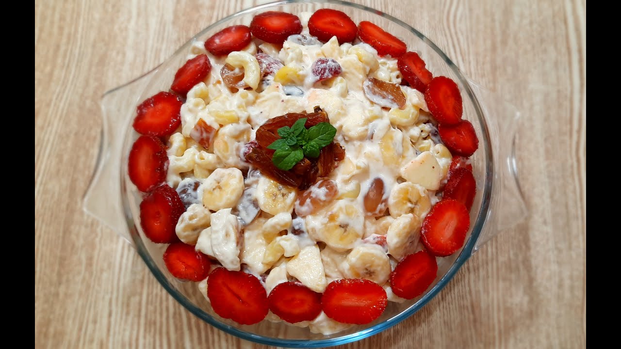Creamy Fruit Salad || Ramadan Special Salad || Ramadan Recipe 2021 by Halal Cuisine