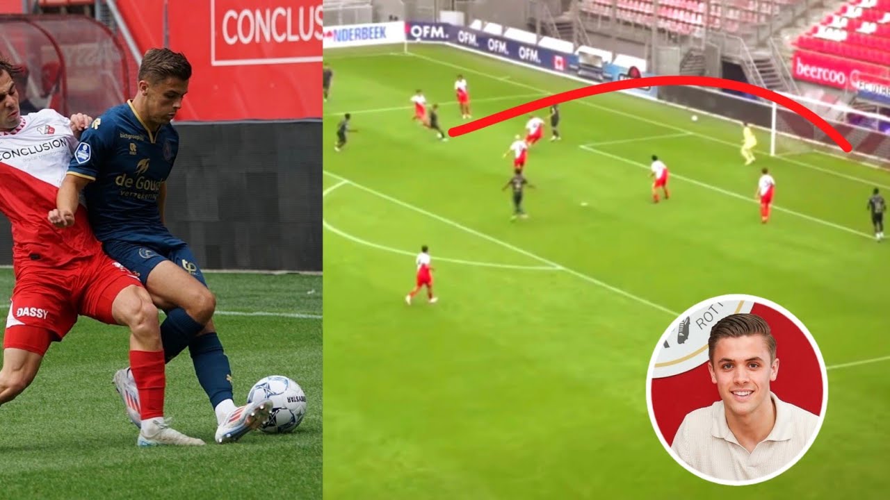 Mike Kleijn Vs Fc Utrecht • Cetak Gol Indah Sparta Rotterdam