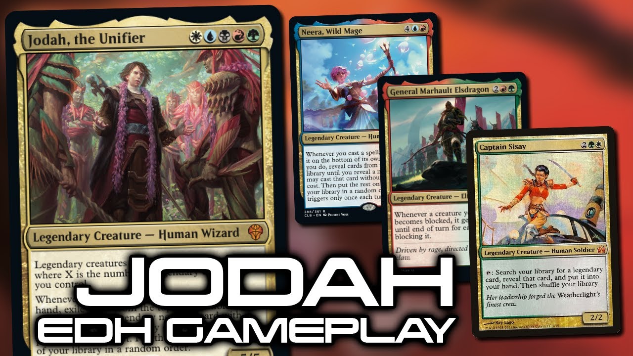 Jodah Game Play vs Sisay vs Marhault vs Neera | Commander / EDH Gameplay | tribalkai