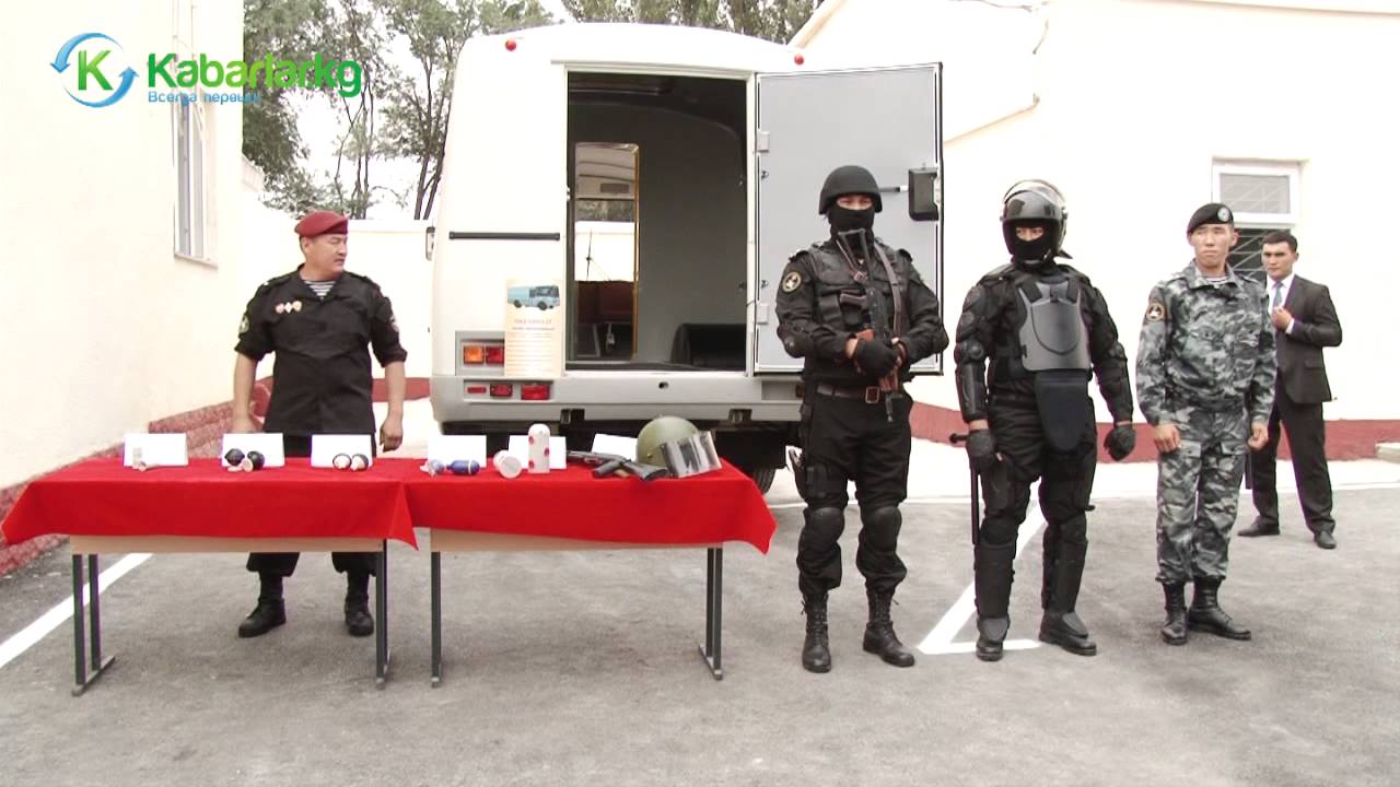 Президент Кыргызстана принял участие в открытии базы полка специального назначения МВД