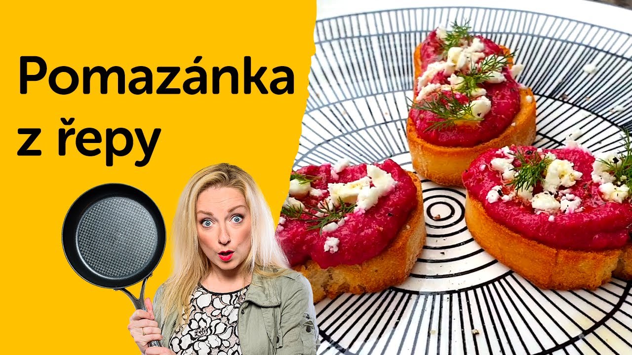 Pomazánka z pečené řepy v řeckém stylu | Menu od Koko