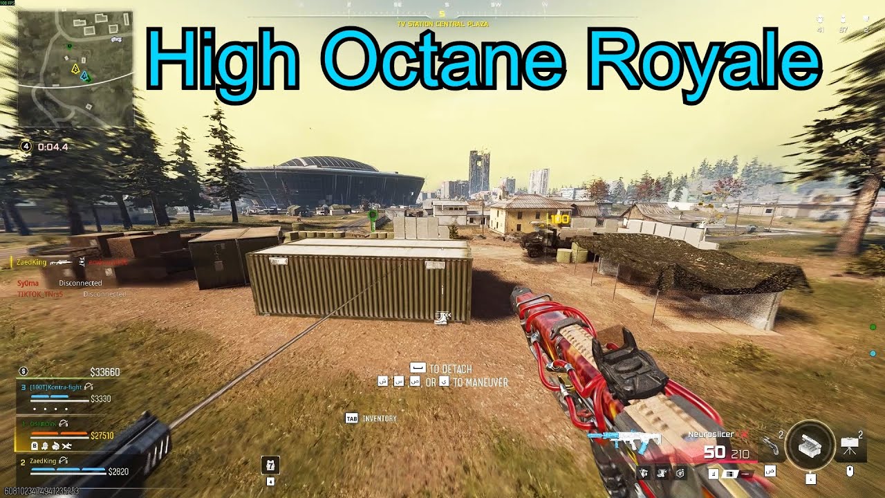 Call Of Duty BO7 Warzone - High Octane Royale Verdansk Full Walkthrough Trio Win [No Commentry]