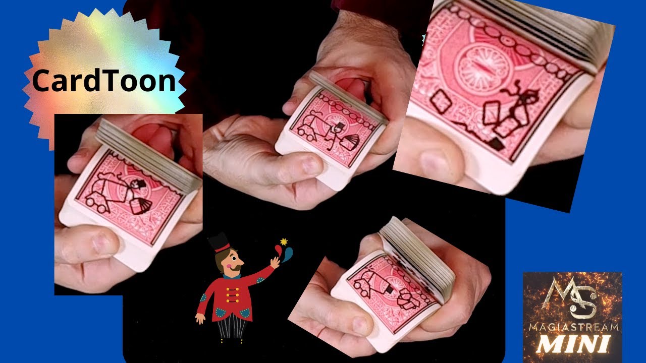 CARDTOON - Magia con CARTAS - el pequeño Georges nos sorprende!!!