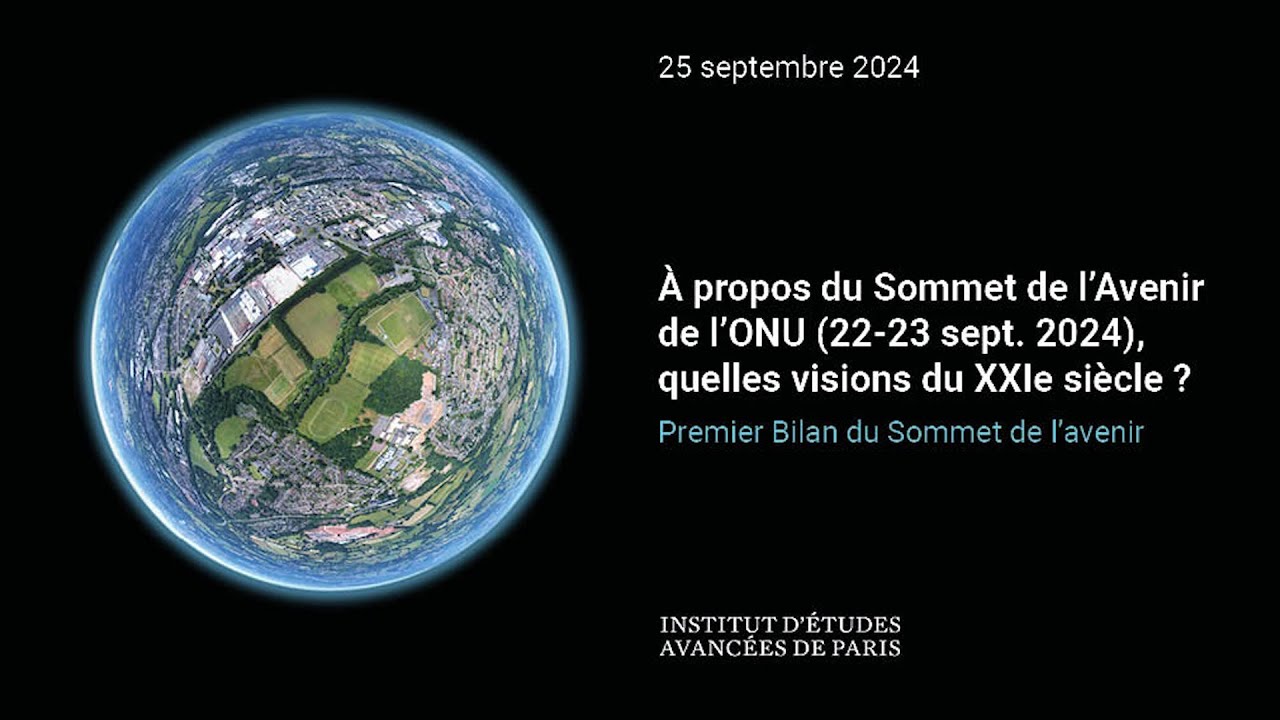 Premier Bilan du Sommet de l’avenir, Alain Le Roy, Elise Pereira-Nunes
