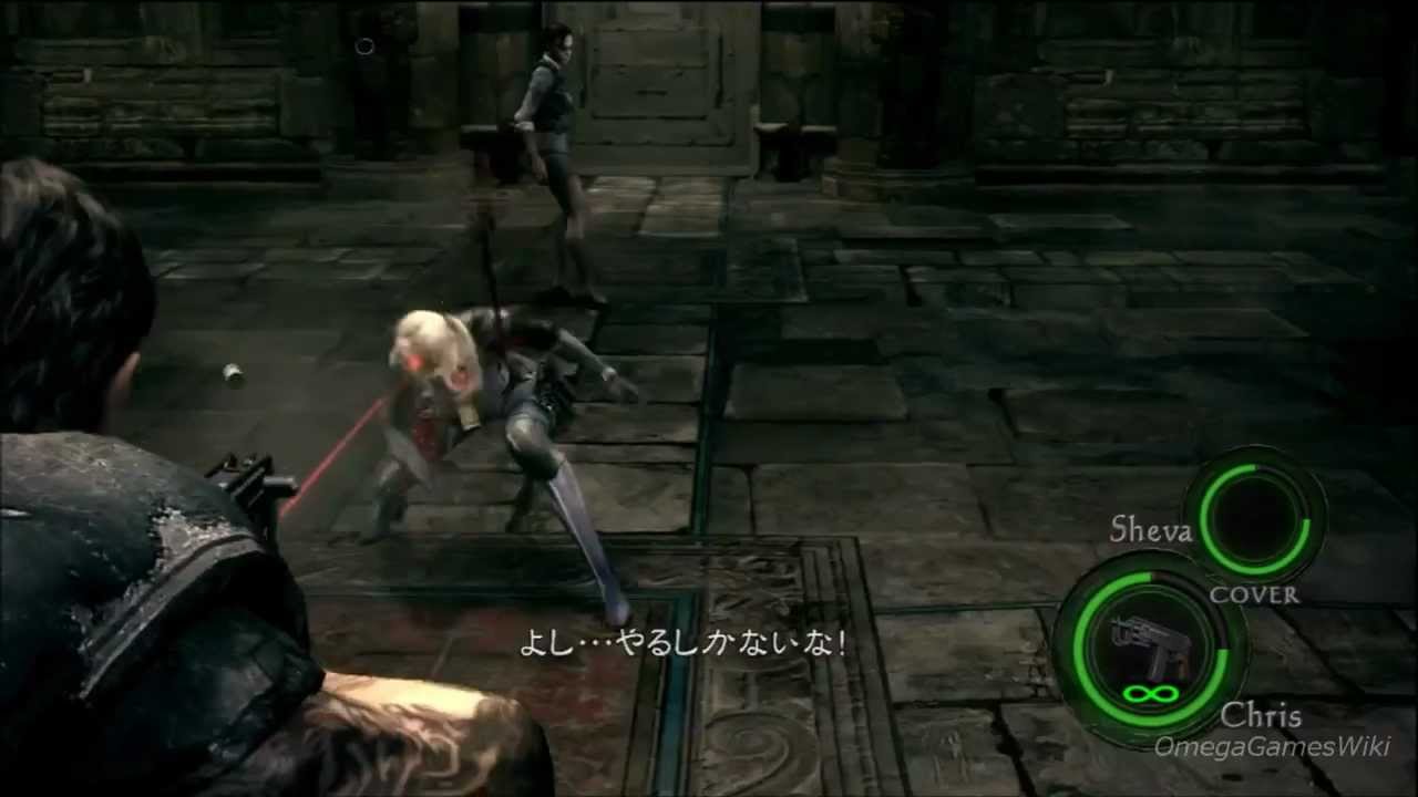 Resident Evil 5 — Битва Вескера и Джилл: победить менее чем за 30 секунд (ПРО БЕЗ УРОНА)