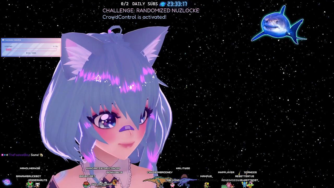 stinky space kitty vtuber stream (don't click)