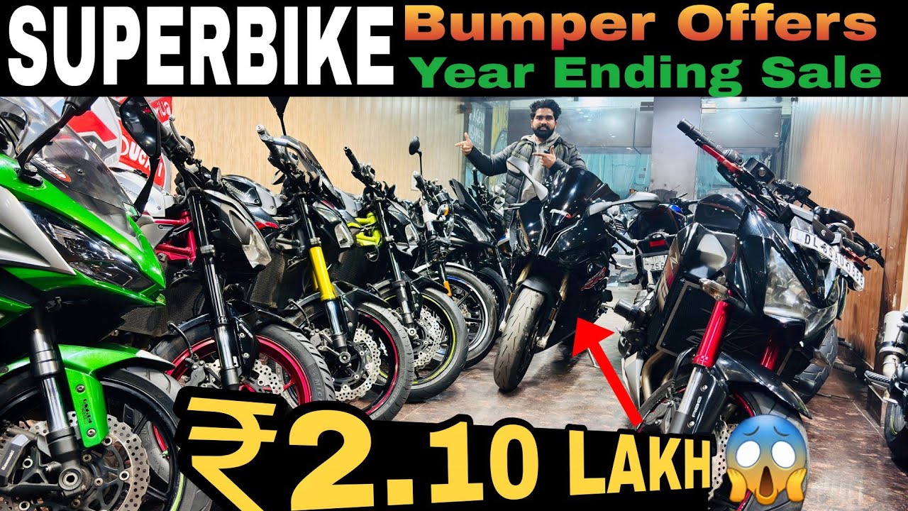 Superbike sell in delhi ₹2.10 lakh only 😱 cheapest second hand superbike | superbike market #z900