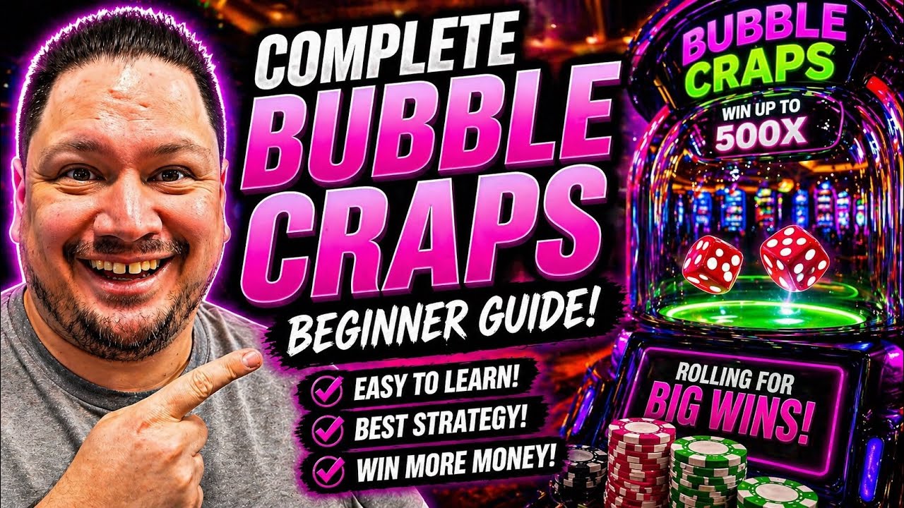How to Play Craps: Bubble Craps Tutorial for Beginners (Easy Step-by-Step Guide)