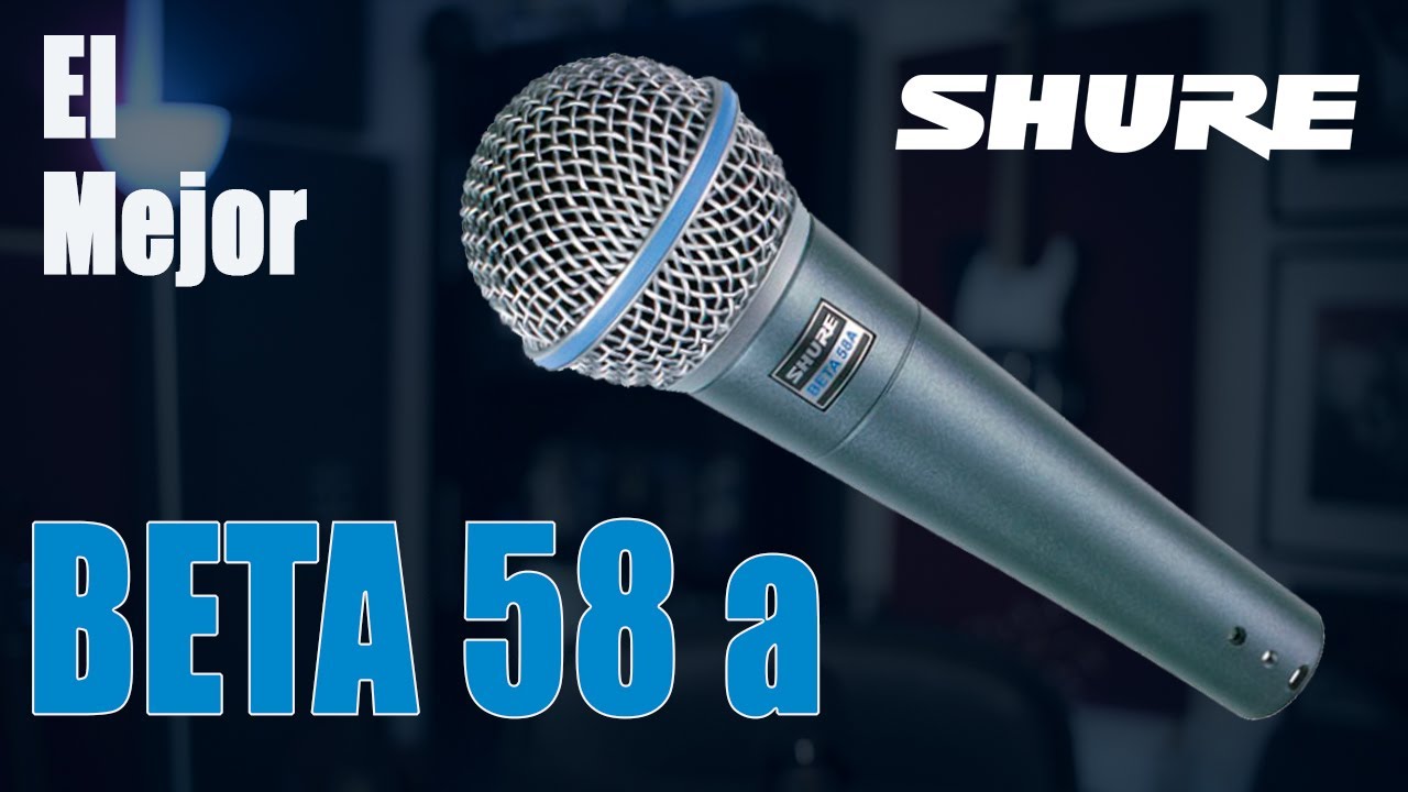 🎤 SHURE BETA 58 A | El Mejor MICROFONO para Cantar Profesional | Review y Unboxing