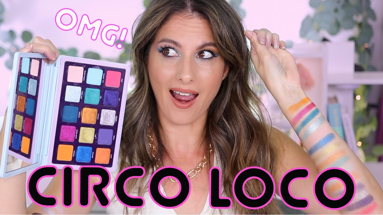 New! Natasha Denona CIRCO LOCO palette! Swatches and Comparisons