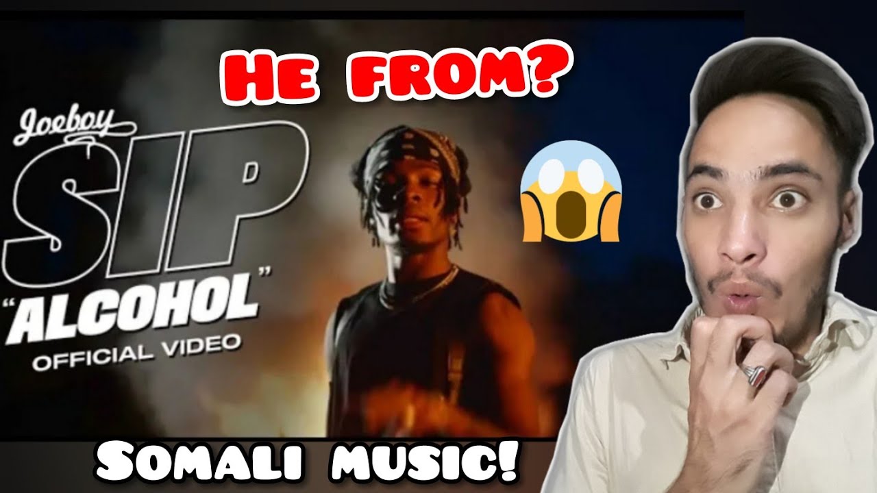 Indian React to Joeboy - Sip (Alcohol)  Official Music Video somali Music !