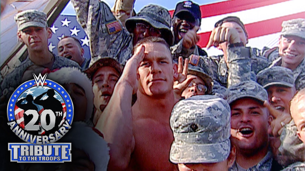 Джон Сина вспоминает 20 лет Tribute to the Troops: WWE Tribute to the Troops, 17 декабря 202 г.