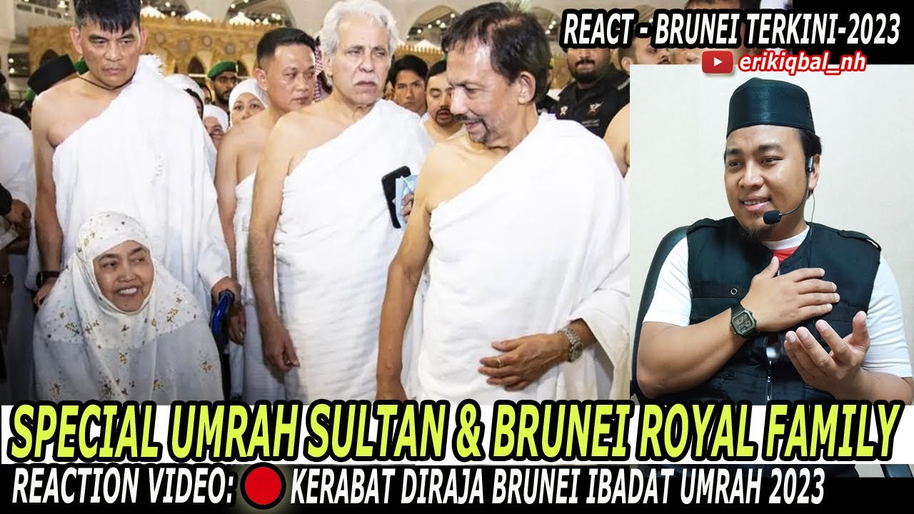 🇧🇳🕋🇸🇦 SULTAN BRUNEI UMRAH KHAS BERSAMA RAJA ISTERI & AHLI KERABAT DIRAJA I 🇧🇳 Reaction