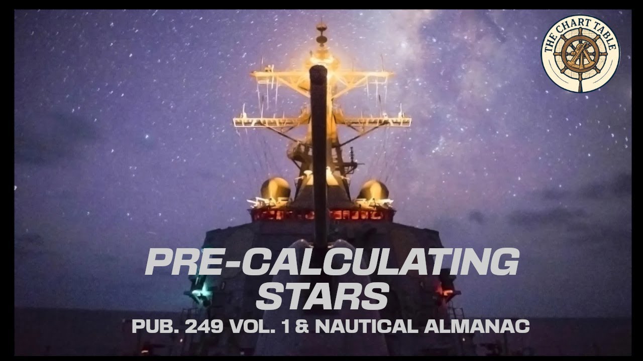 How to Pre-Calculate Stars for Celestial Navigation