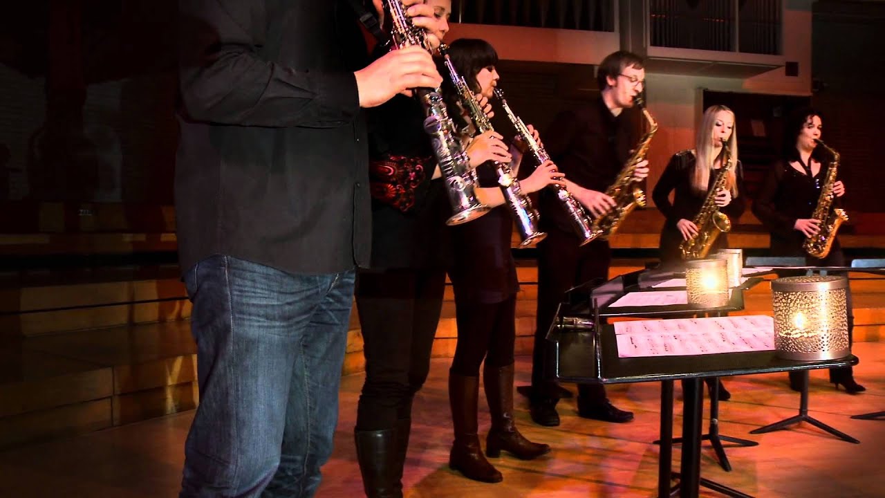 Dear Bach...  The Apollo Saxophone Orchestra - composition by Barbara Thompson