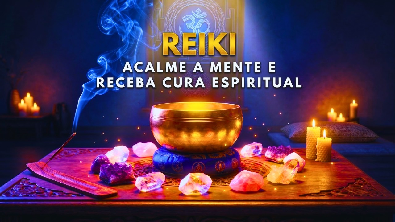 Meditação Reiki | Acalme a Mente e Receba Cura Espiritual