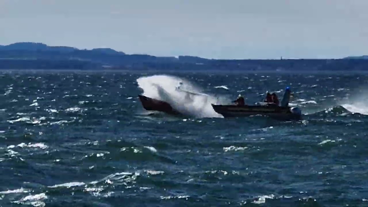 Yacht in Seenot im Föhnsturm Teil 1