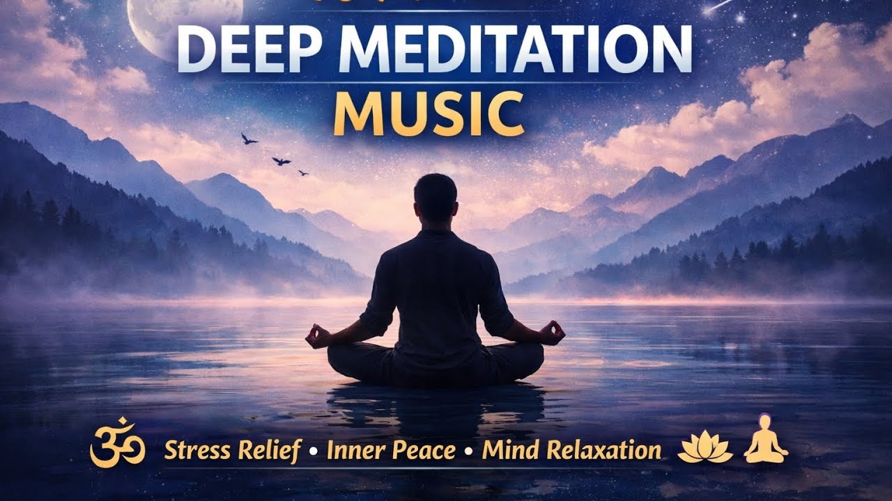 10 Minutes Deep Meditation Music 🧘‍♂️ | Stress Relief, Inner Peace & Mind Relaxation