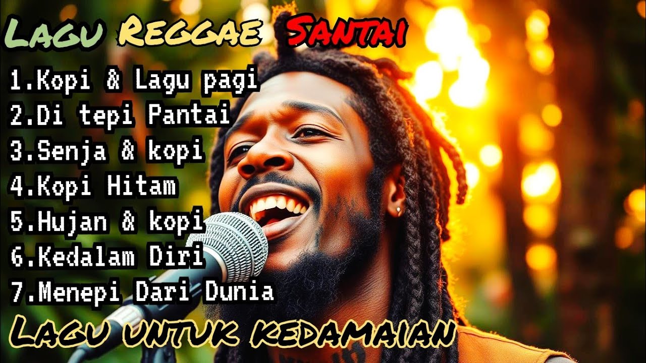 Reggae Kopi 2025 ☕🌊 | Lagu Santai Kopi, Senja & Pantai Indonesia