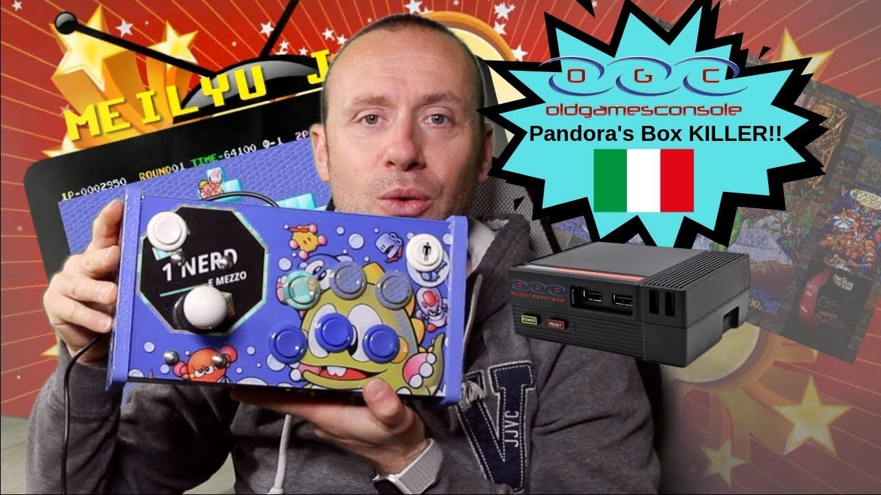 LA PANDORA'S BOX 6 ITALIANA 🇮🇹 !!! OGC LE CONSOLE RETRO GAMES ARCADE !!!